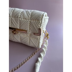 Sac Luxe Nacre crochet fait main – Créa by Vanou
