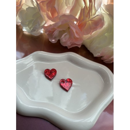 Pampilles cœur 20 mm – Créa by Vanou