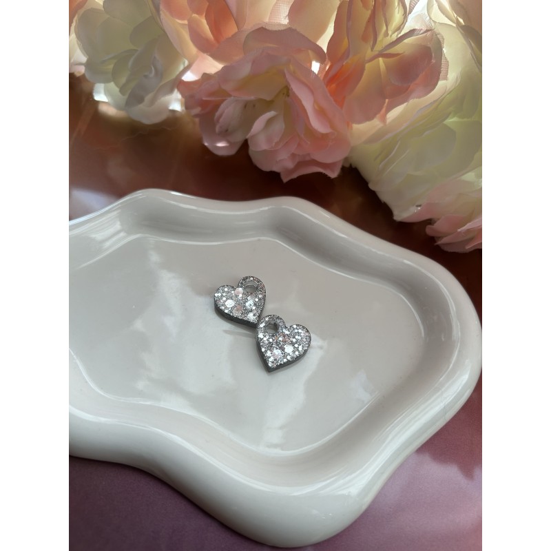 Pampilles cœur 20 mm – Créa by Vanou