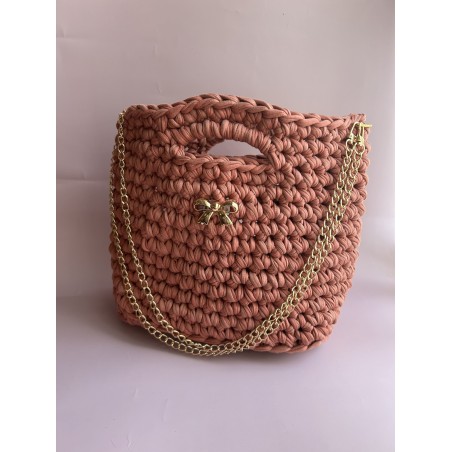 Sac crochet Rosalie fait main – Créa by Vanou