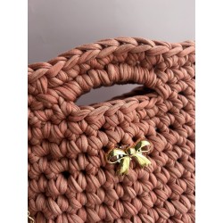 Sac crochet Rosalie fait main – Créa by Vanou