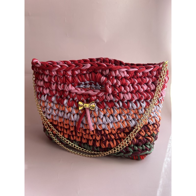 Sac crochet Aurora fait main – Créa by Vanou