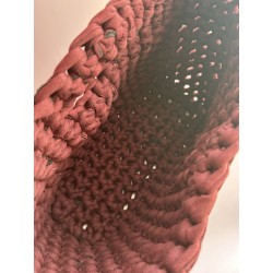 Sac crochet Amarante fait main – Créa by Vanou