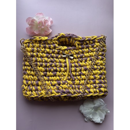 Sac Créalya taille M crochet fait main – Créa by Vanou