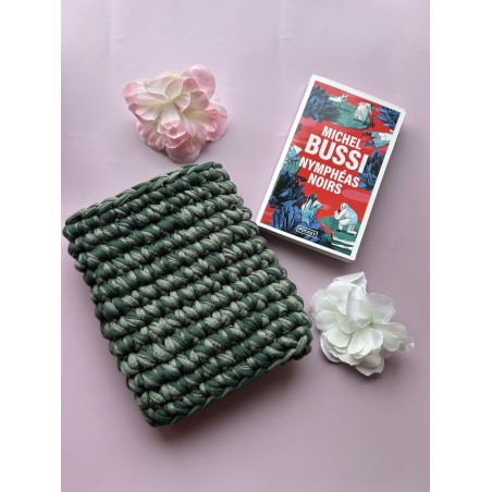 Pochette à livres poche crochet – Créa by Vanou