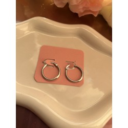 Créoles acier inoxydable argenté 20 mm – Créa by Vanou