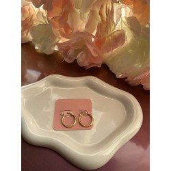 Créoles acier inoxydable doré 20 mm – Créa by Vanou