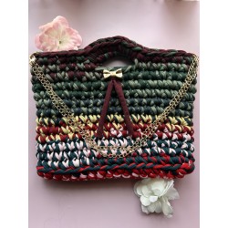 Sac crochet Aurora fait main – Créa by Vanou XL