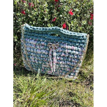 Sac Créalya S – Fleuri & Vert Sauge