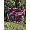 Sac Créalya S – Fuchsia & Vert Lime