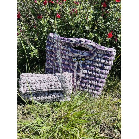 Sac Créalya S – Fleuri & Lila