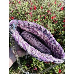 Sac Créalya S – Fleuri & Lila