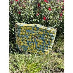 Sac Créalya XS – Jaune & Vert Sauge Doré
