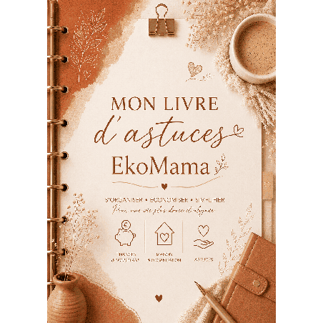 Mon livre dématérialisé d’astuces EkoMama – Ebook PDF