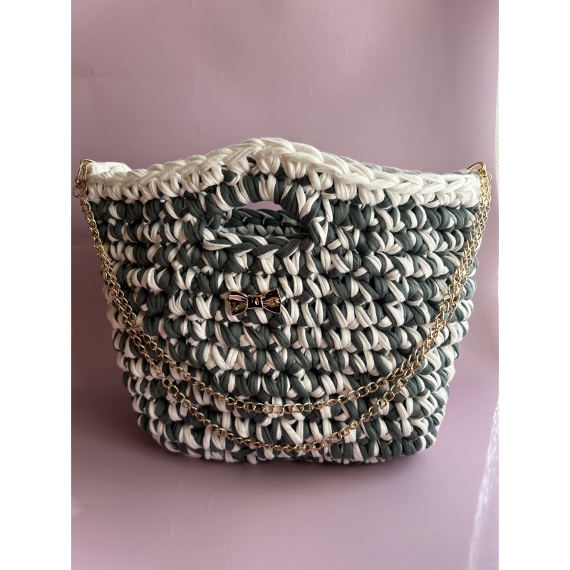 Sac Bloom crochet fait main – Modèle unique | Créa by Vanou