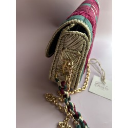 Sac Luxe Grenat crochet fait main – Créa by Vanou