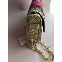 Sac Luxe Grenat crochet fait main – Créa by Vanou