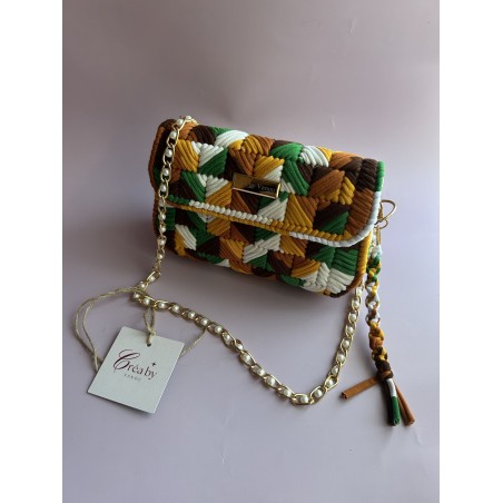 Sac Modèle Terra crochet fait main – Créa by Vanou