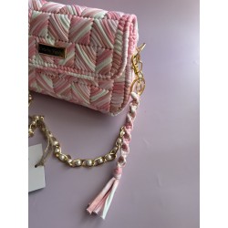 Sac Blush crochet fait main – Créa by Vanou